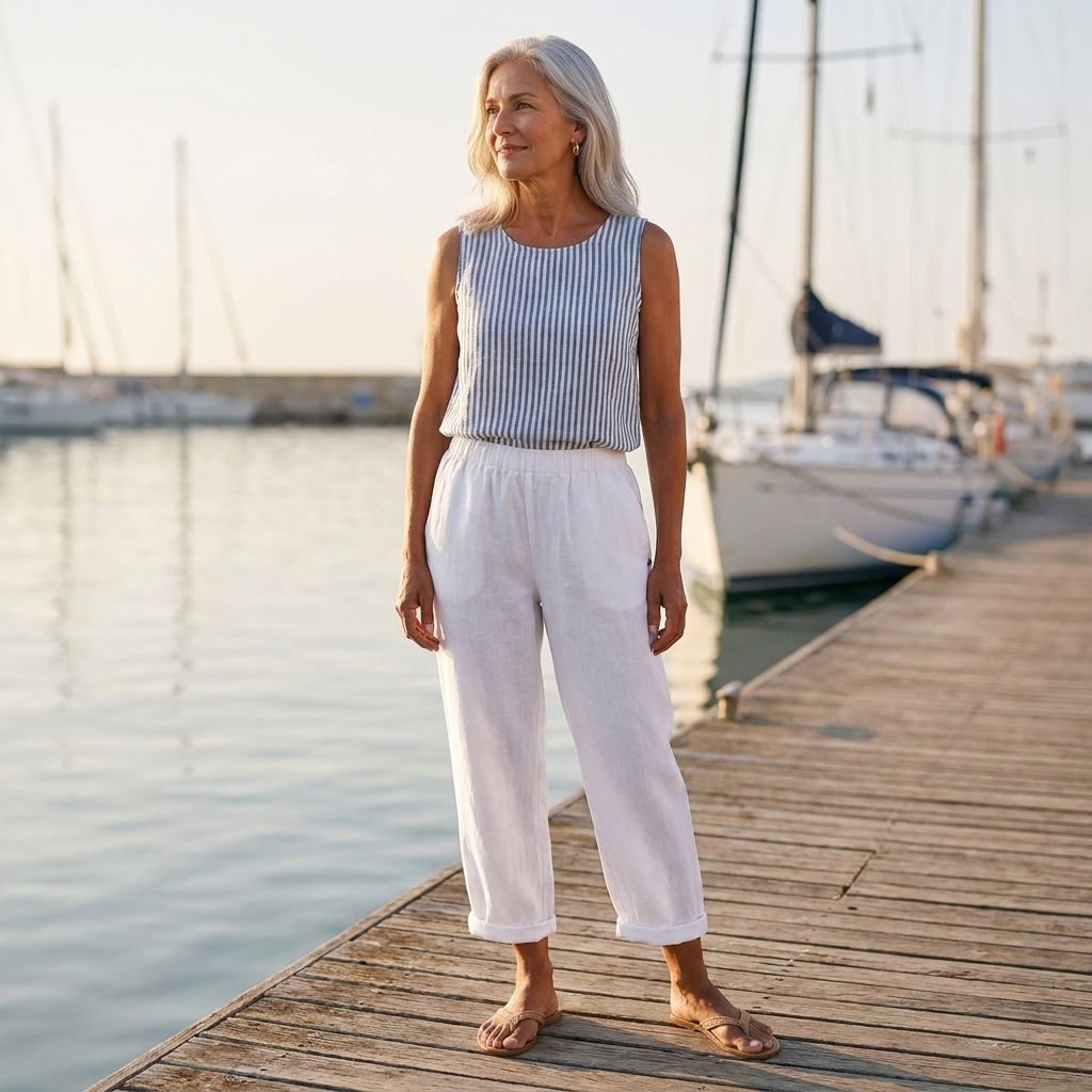 Sienna | Relaxed Linen Wide-Leg Pants