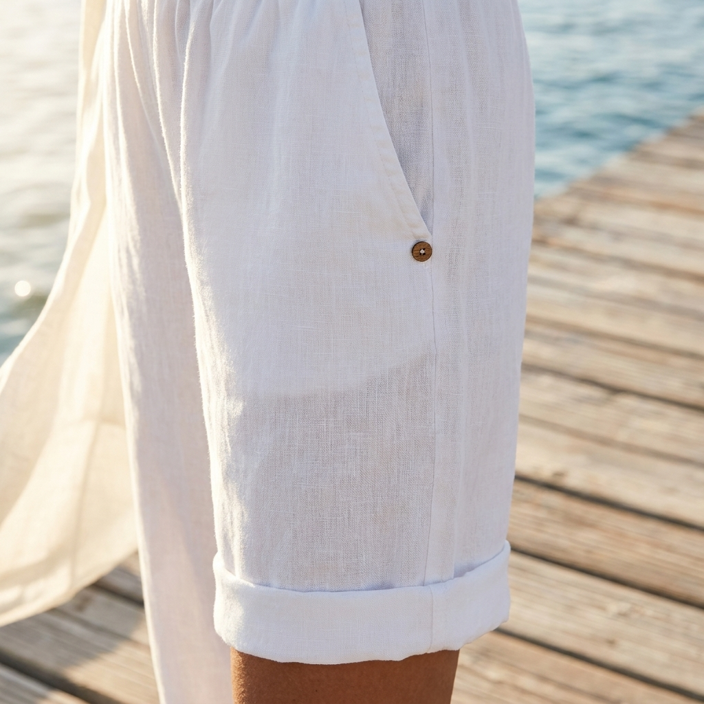 Sienna | Relaxed Linen Wide-Leg Pants