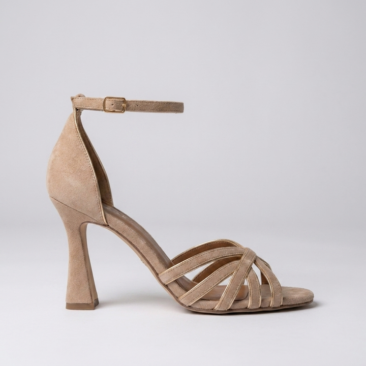 Janet | Slim Pointed Patchwork Heels