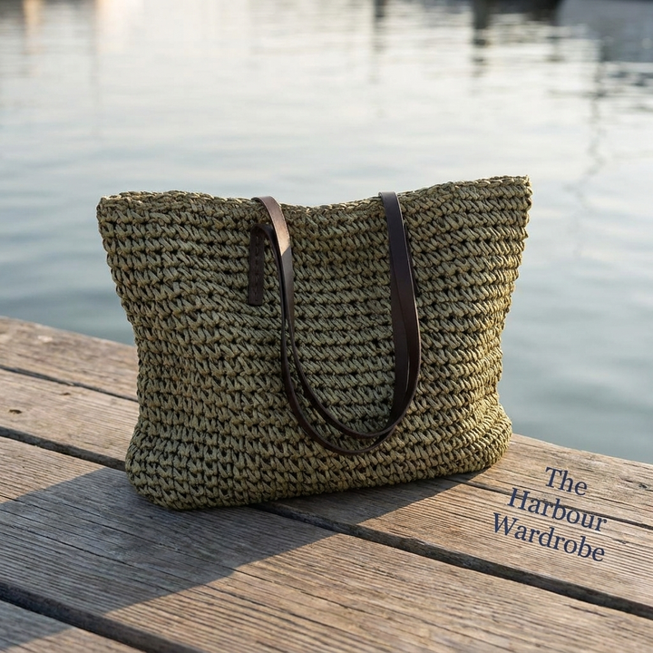 Olivia - Woven Tote Bag