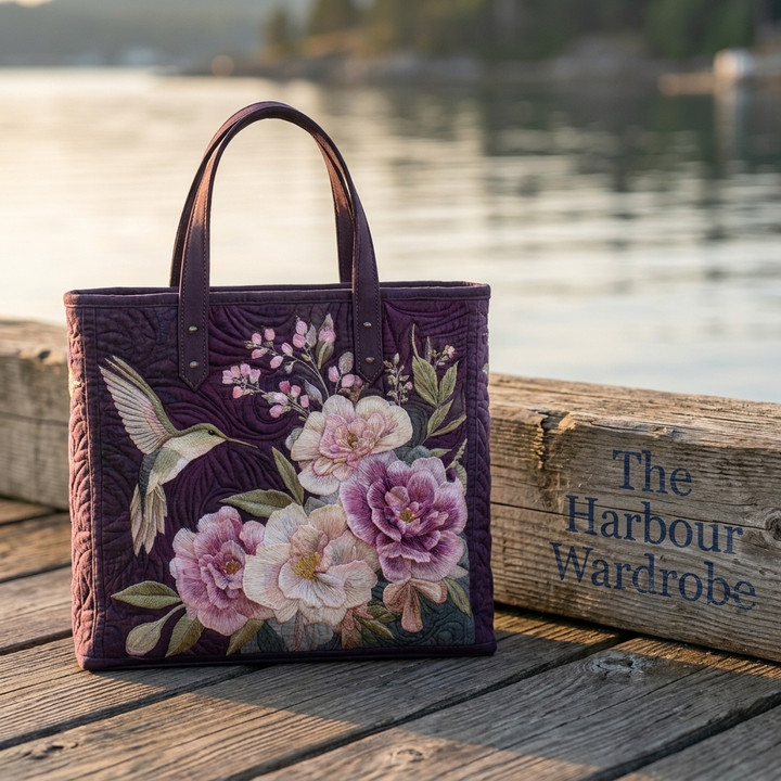 Ruby | Elegant Floral Tote Bag