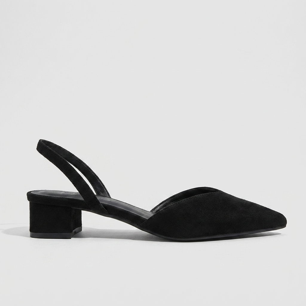 Victoria | Low Block Heel Slingbacks