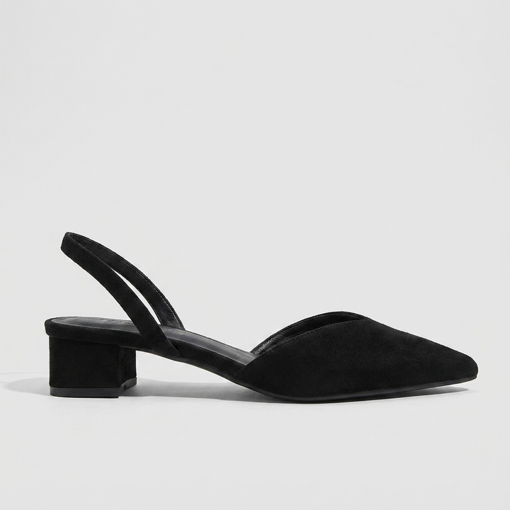 Victoria | Low Block Heel Slingbacks