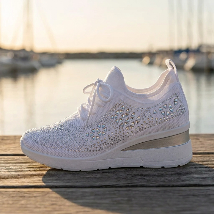 Kylie | Lightweight Lace Up Sneakers