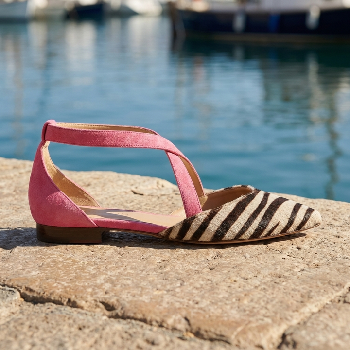 Fern | Ballet Flats with Straps