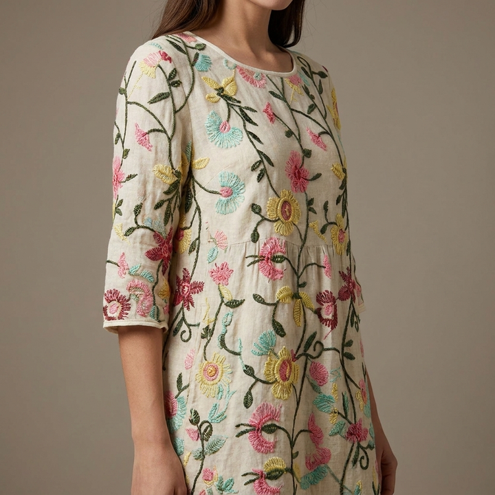 Erica | Elegant Floral Dress