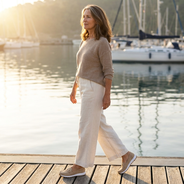 Elly - Chic Buckle Loafers