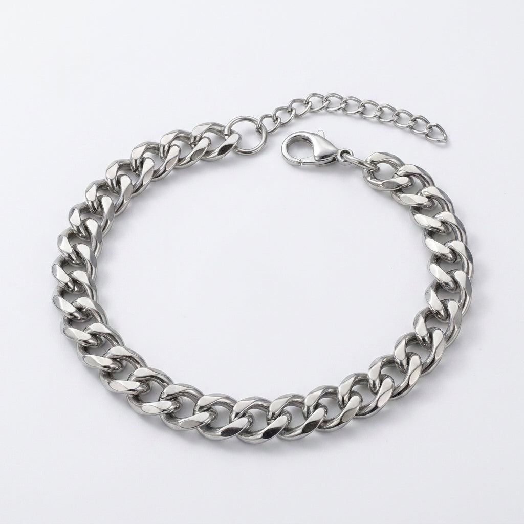 Silverwave | Chunky Chain Anklet