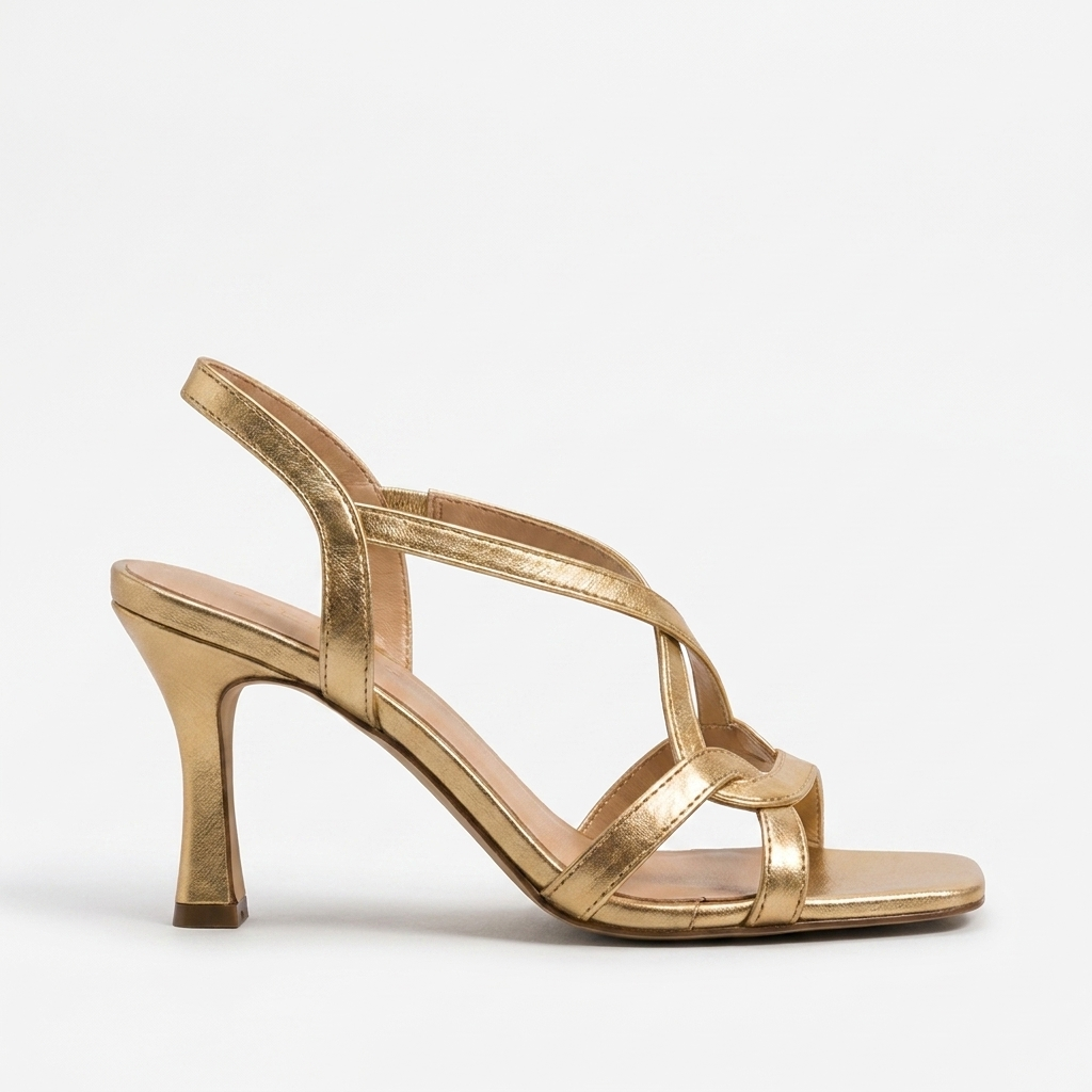 Cassie | Golden Summer Charm Heels