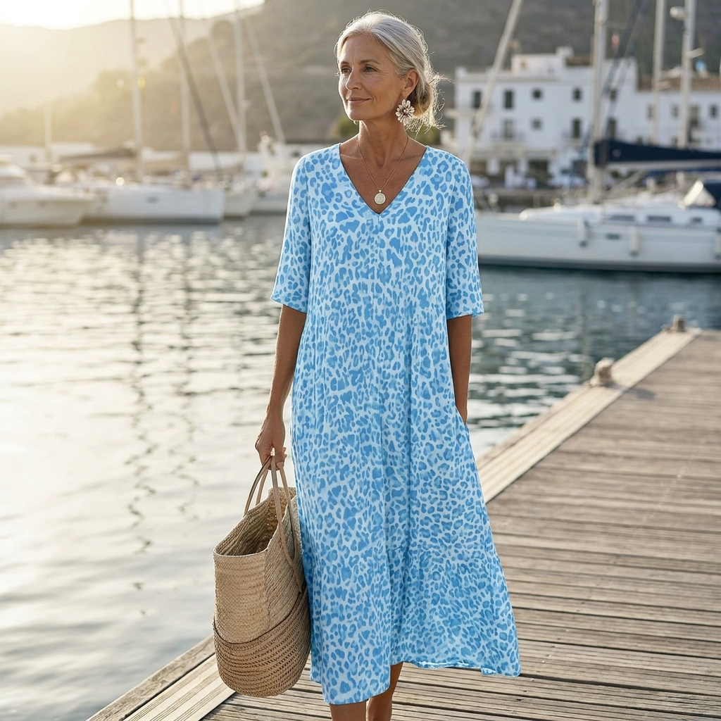 Xanthe | Casual Midi Dress