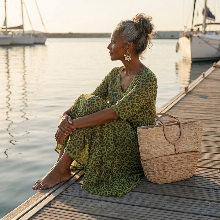 Xanthe | Casual Midi Dress