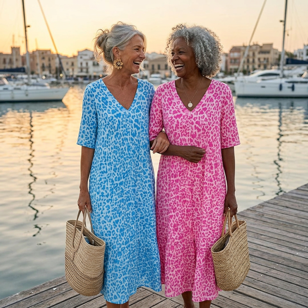 Xanthe | Casual Midi Dress