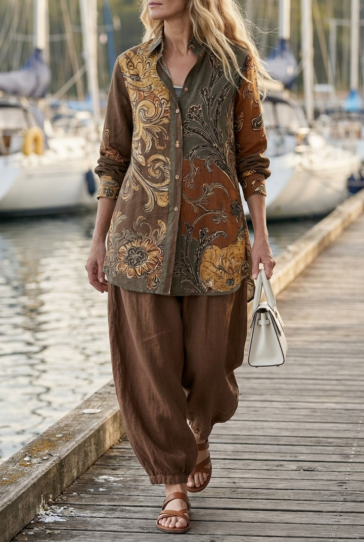 Tara | Vintage Two-Piece Set