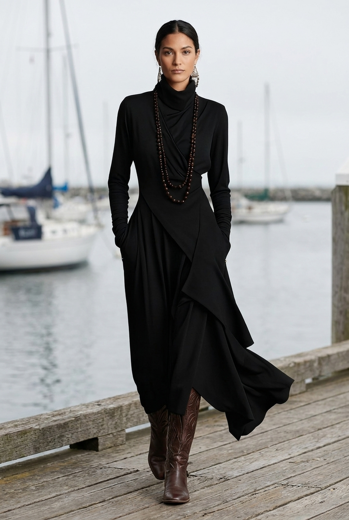 Genevieve | The Turtleneck Maxi