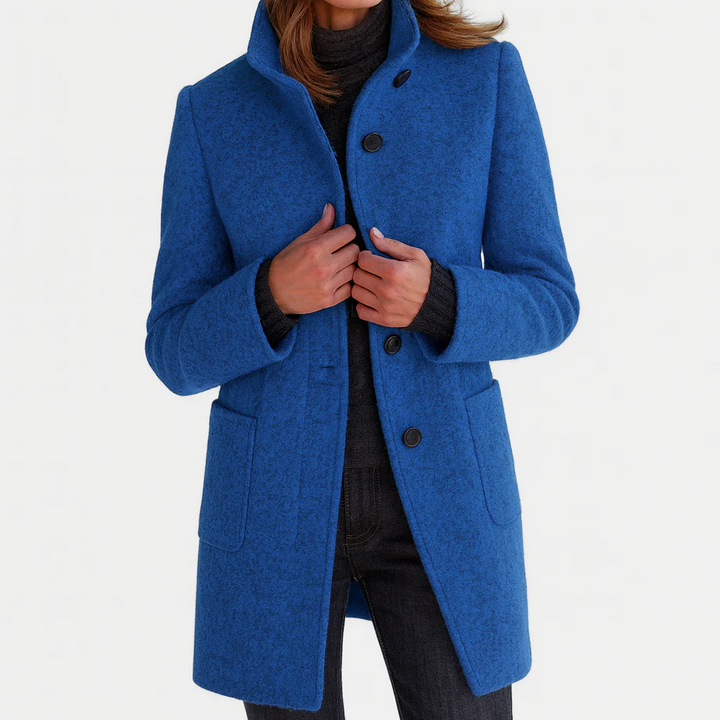 Éléonore – Midi-Length Wool Coat