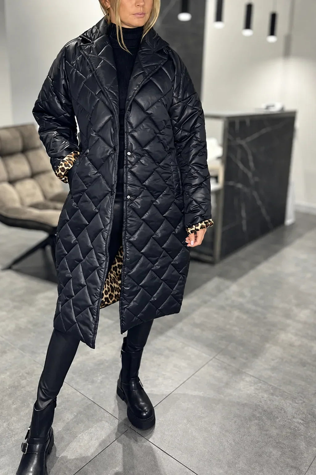 Andrée™ | Quilted Coat Warmth & Style