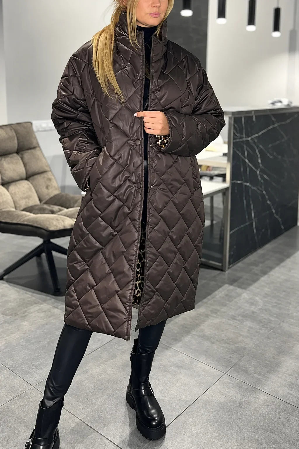 Andrée™ | Quilted Coat Warmth & Style