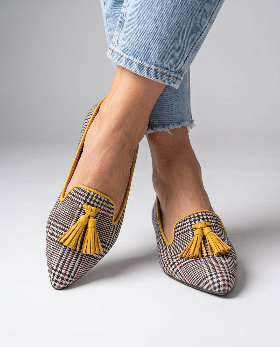 Livia | Pointed Toe Slip-On Flats