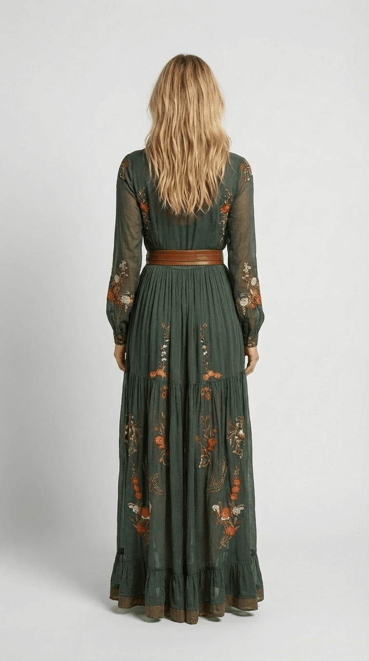 Iris | Boho Maxi Dress