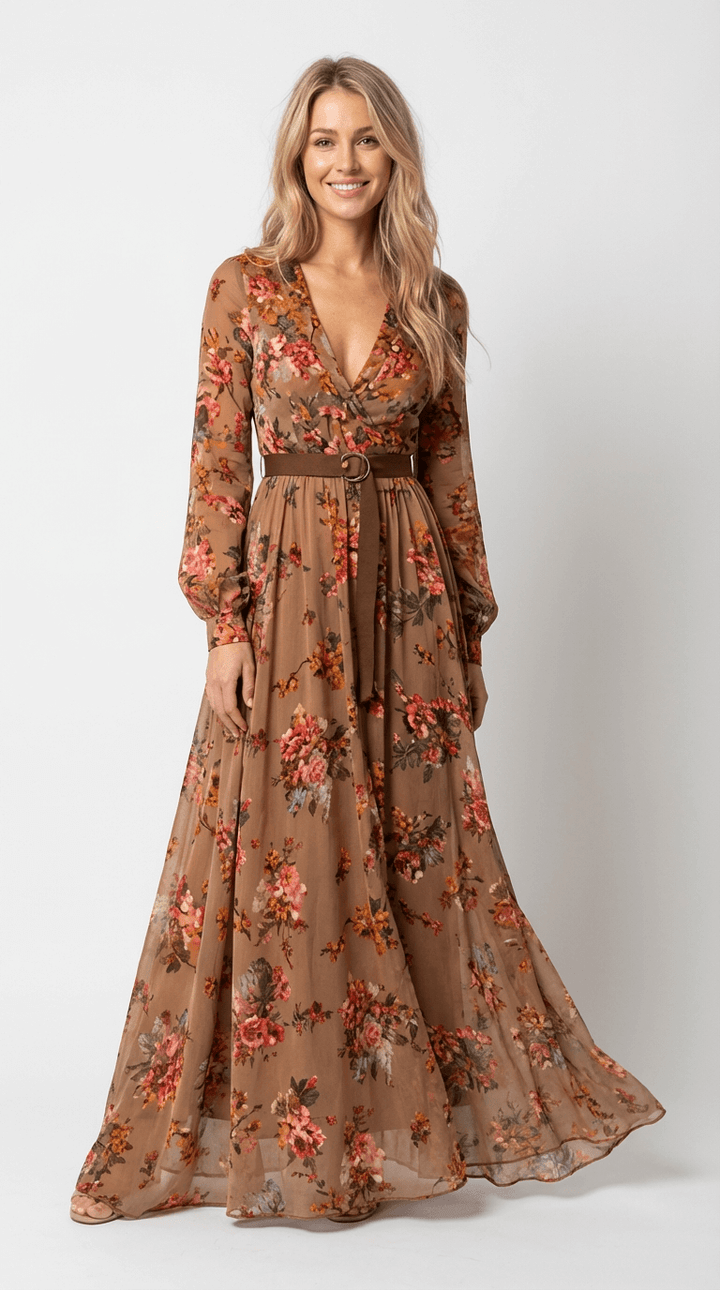Iris | Boho Maxi Dress