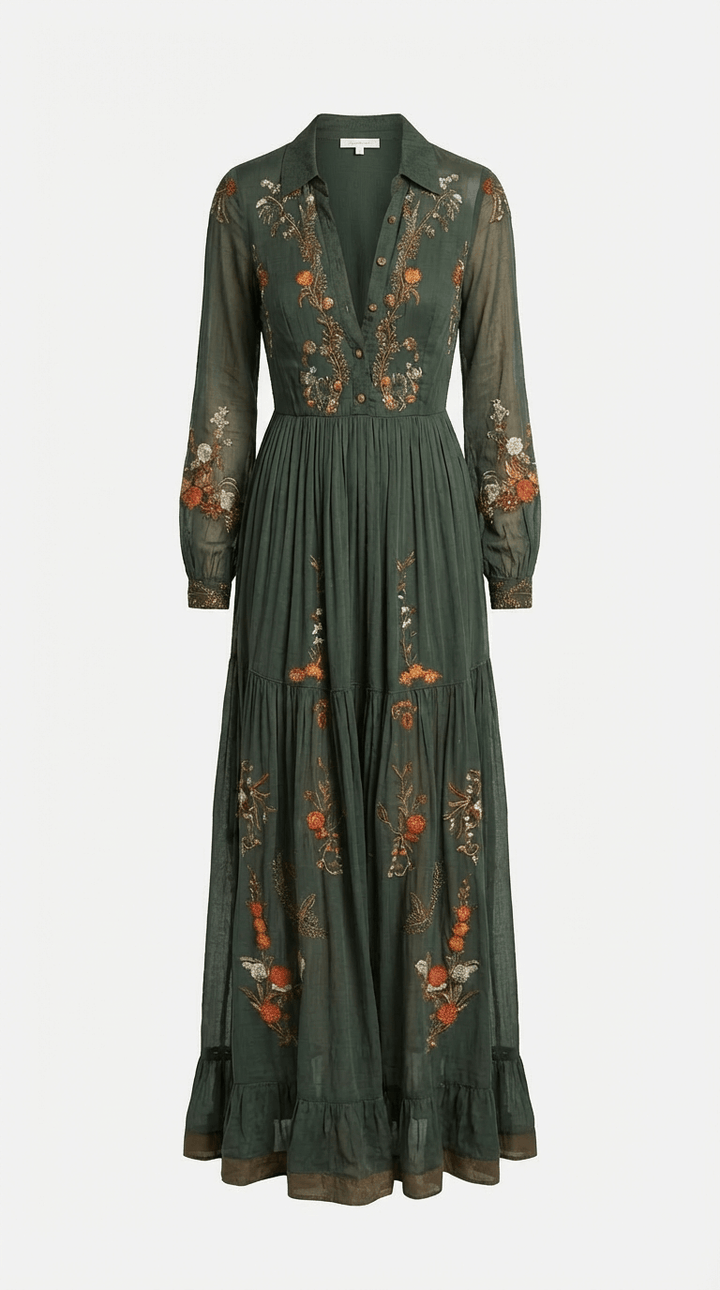 Iris | Boho Maxi Dress