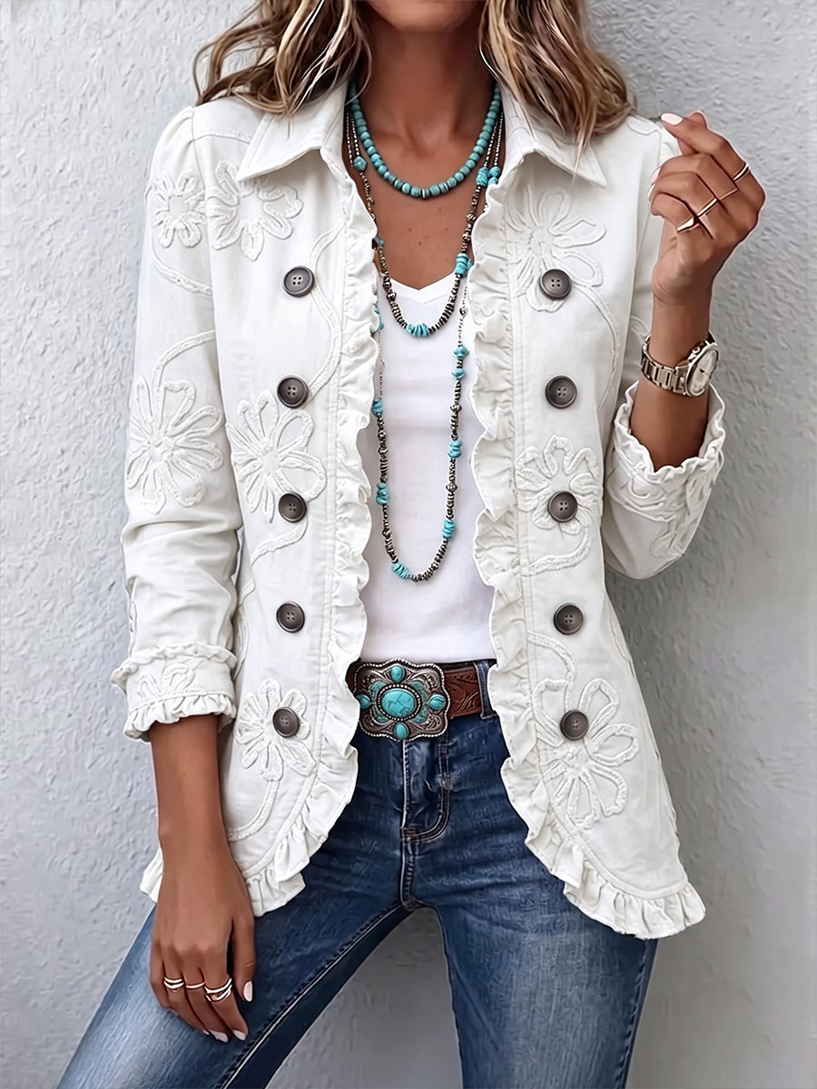 Patricia – Floral Boho Jacket