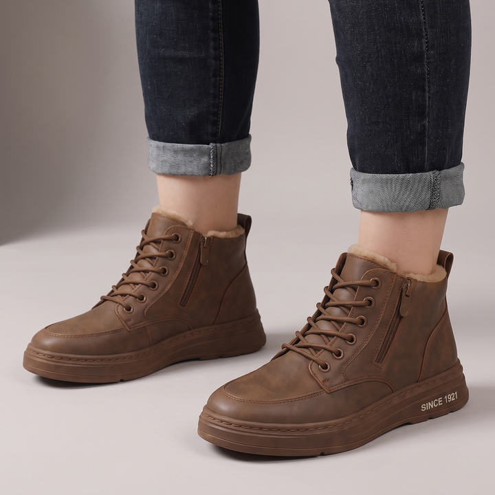 Soren Women's Winter Boot — Soft Leather for All Day