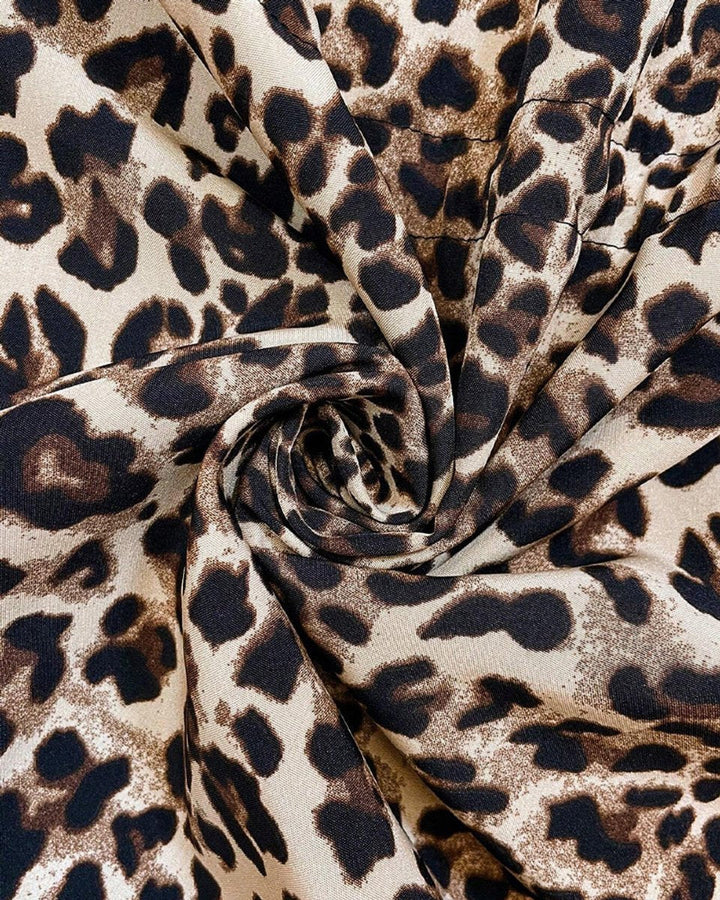 Olivia | Women's Coat Reversible Leopard Print Hooded Zip-Up Jacket