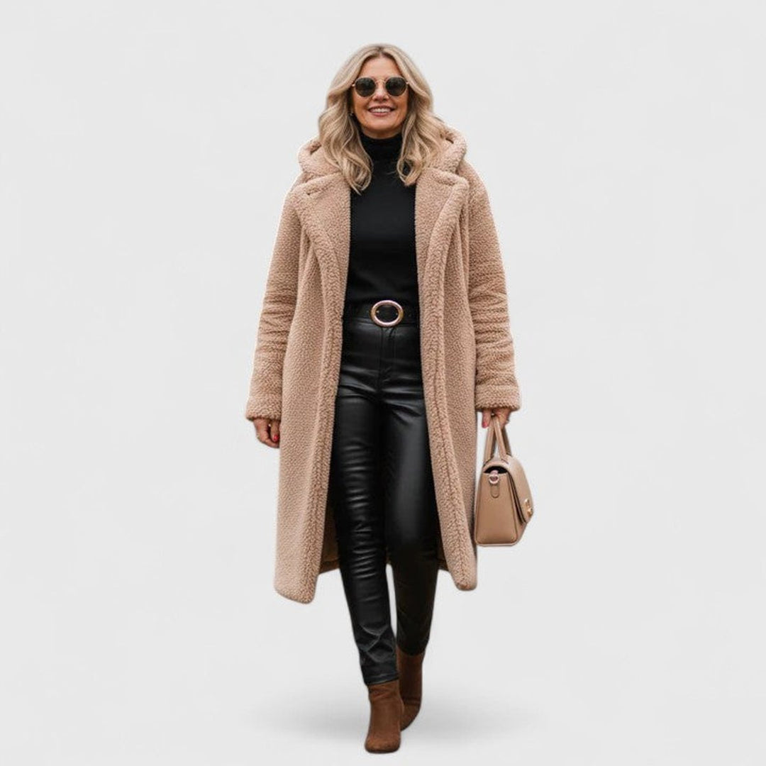 Madison | Women's Jacket Oversized Long Teddy Fleece Winter Coat