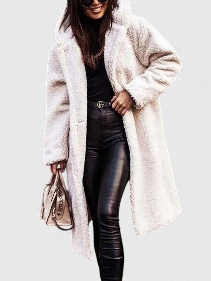 Madison | Women's Jacket Oversized Long Teddy Fleece Winter Coat